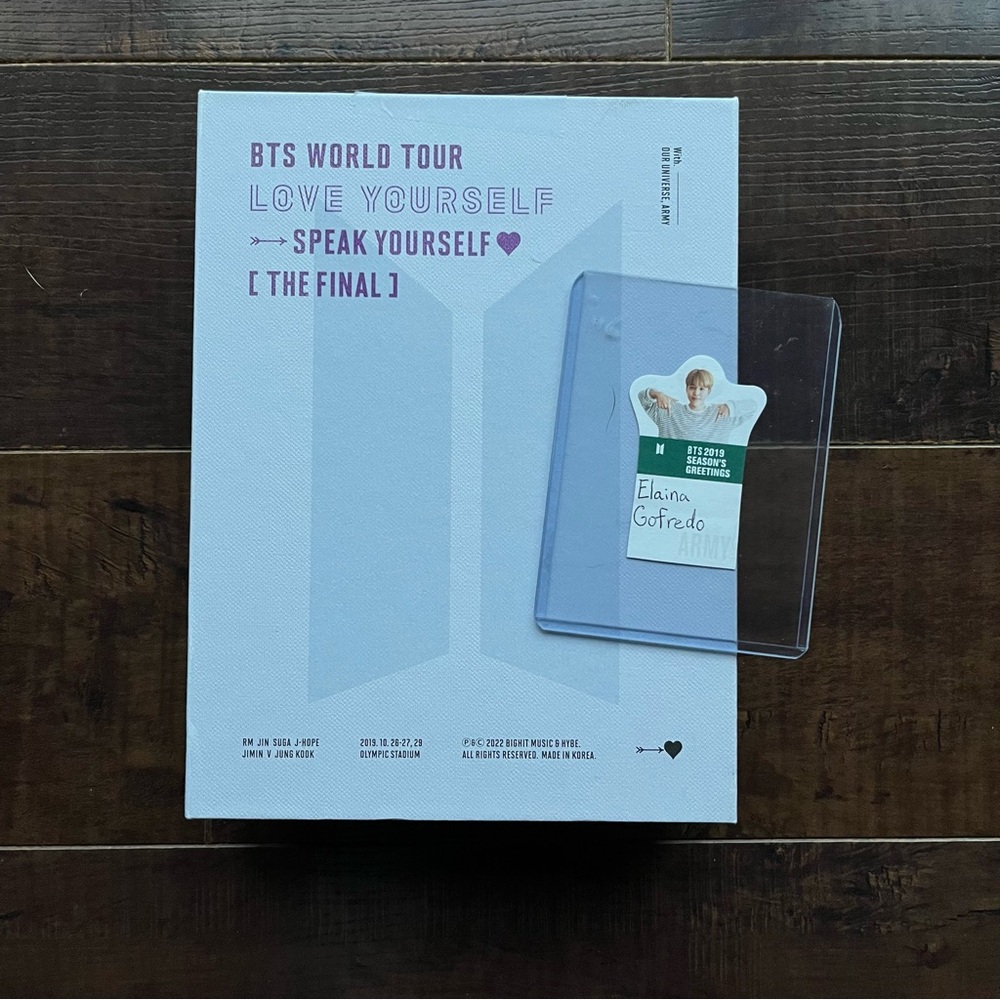 BTS World Tour: Love Yourself Speak Yourself [The Final] - Light Blue Edition